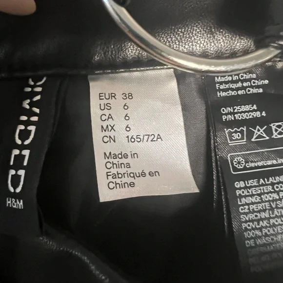 H&M Black Mini Skirt for Night Out - Picture 5 of 7